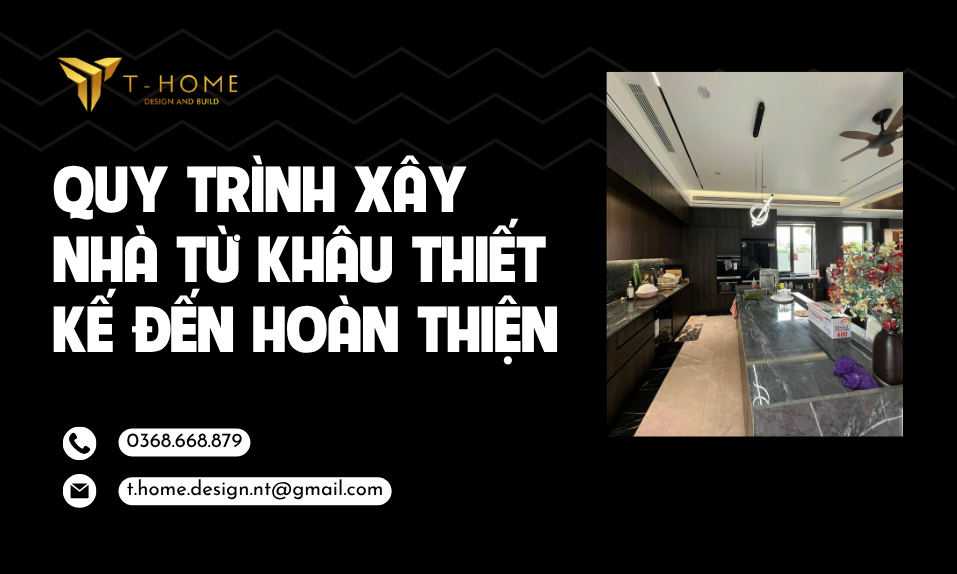 Quy Trình Xây Nhà Từ Khâu Thiết Kế Đến Hoàn Thiện
